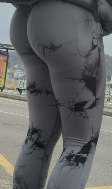 Skin Tight Leggings Teen Awesome Ass