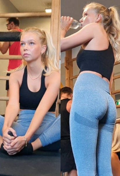 Candid Leggings Gym Girls Compilation Part245