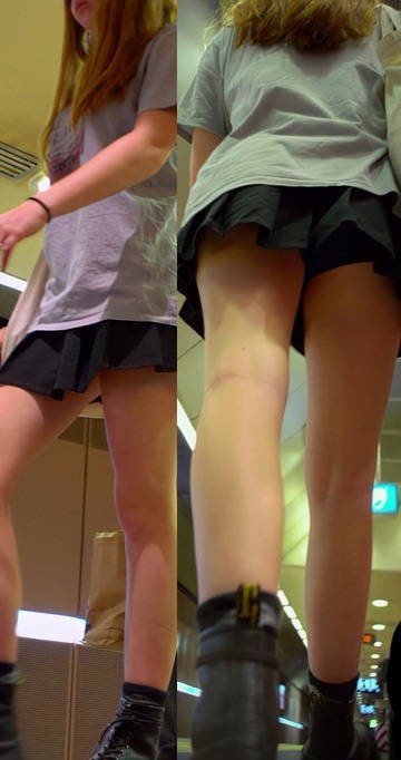 Upskirt Duo