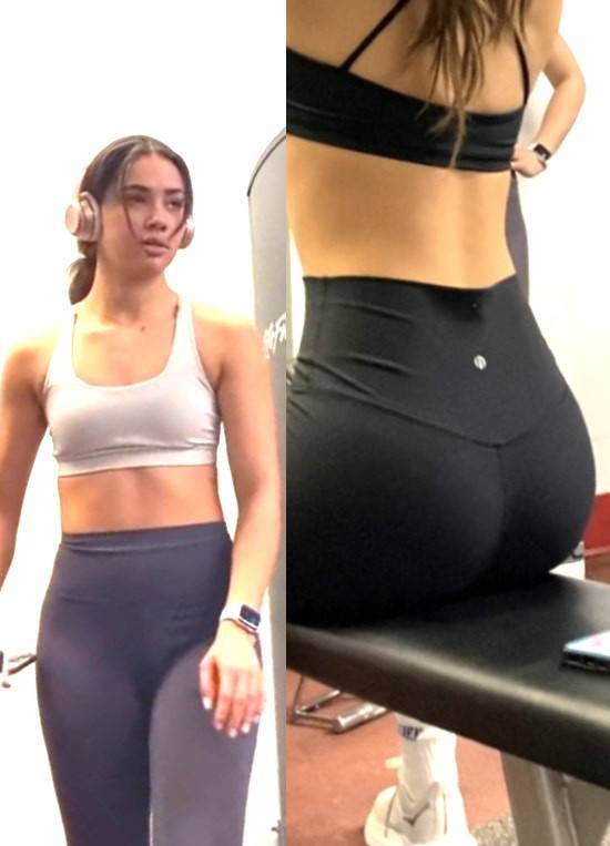 Candid Leggings Gym Girls Compilation Part256