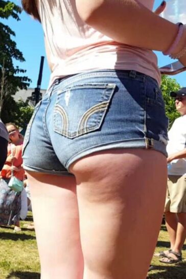 Cute Little Teen Ass In Tight Shorts