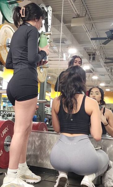 Candid Leggings Gym Girls Compilation Part267