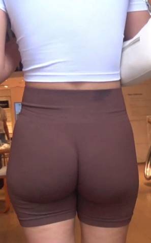 Spanish Teen Ass In Biker Shorts Creepshot