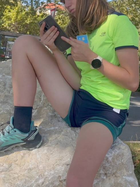 Cute Petite Teen In Sport Outfit