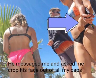 Cute Ass Bikini Teen Waterpark Candid