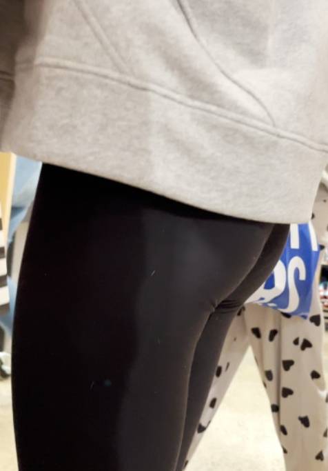Innocent JB Teen Face In Black Leggings Shopping