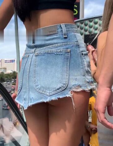 Very Shorts Skirt GF Revealing Cheeks