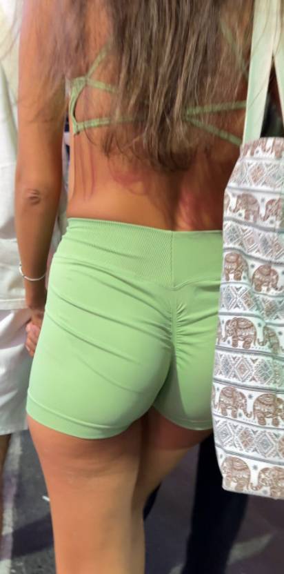 Green Shorts Slim GF