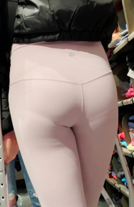 JB Teen In Pink Leggings VPL