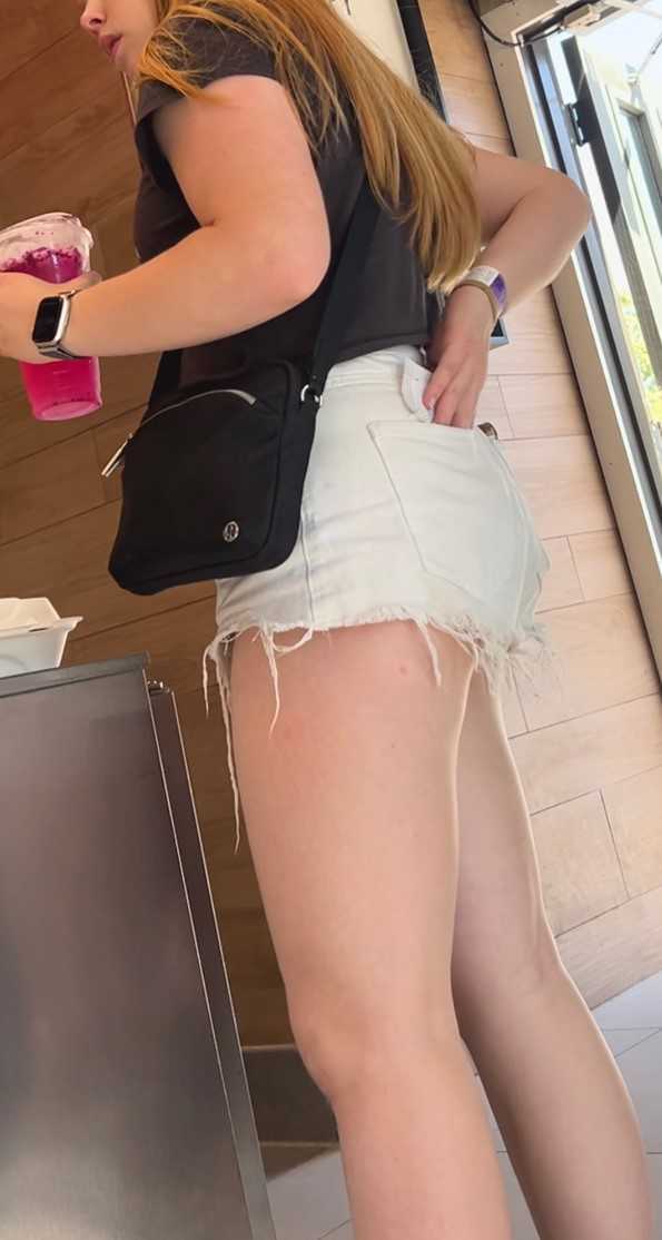 Two JB Teen Friends In White Shorts