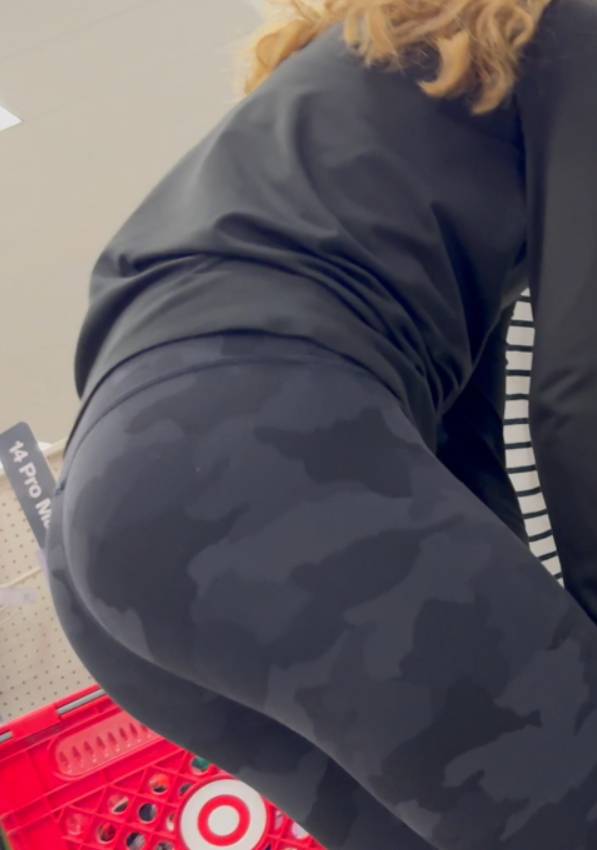 Black Camo Leggings Teen