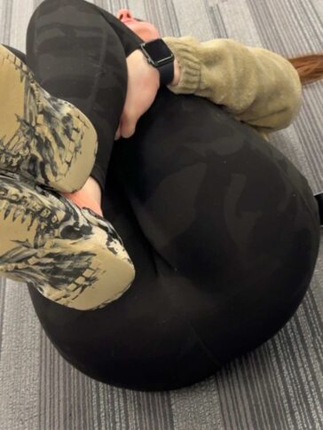 College Teen Showing Off Ass To The Camera