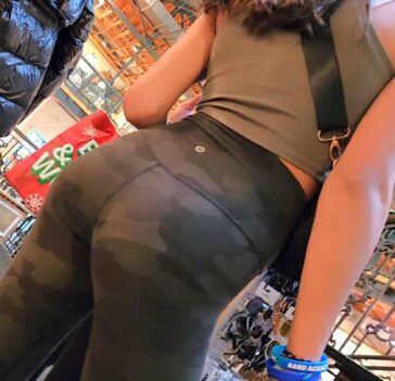Epic VPL Ass In Camo Leggings JB Teen