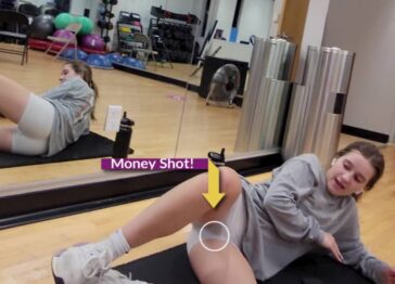 Private Show At The Gym and Busted