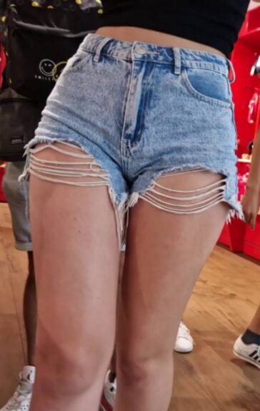 Teen Daughter Turning Around To The Camera