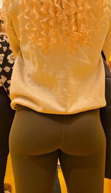 Tight Ass Blonde Girl Creepshot