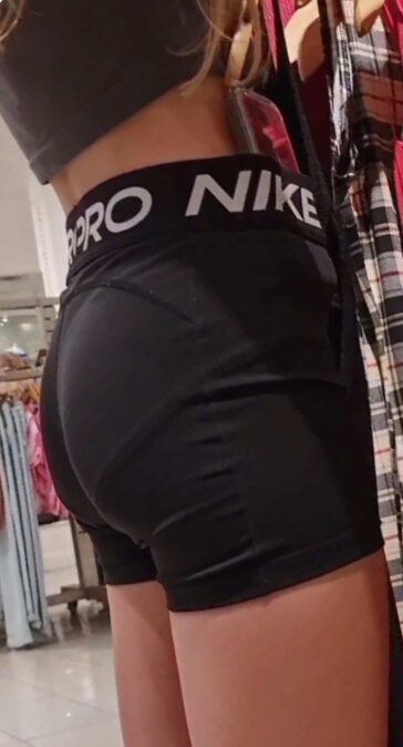 Young JB In Nike Pro Shorts VPL