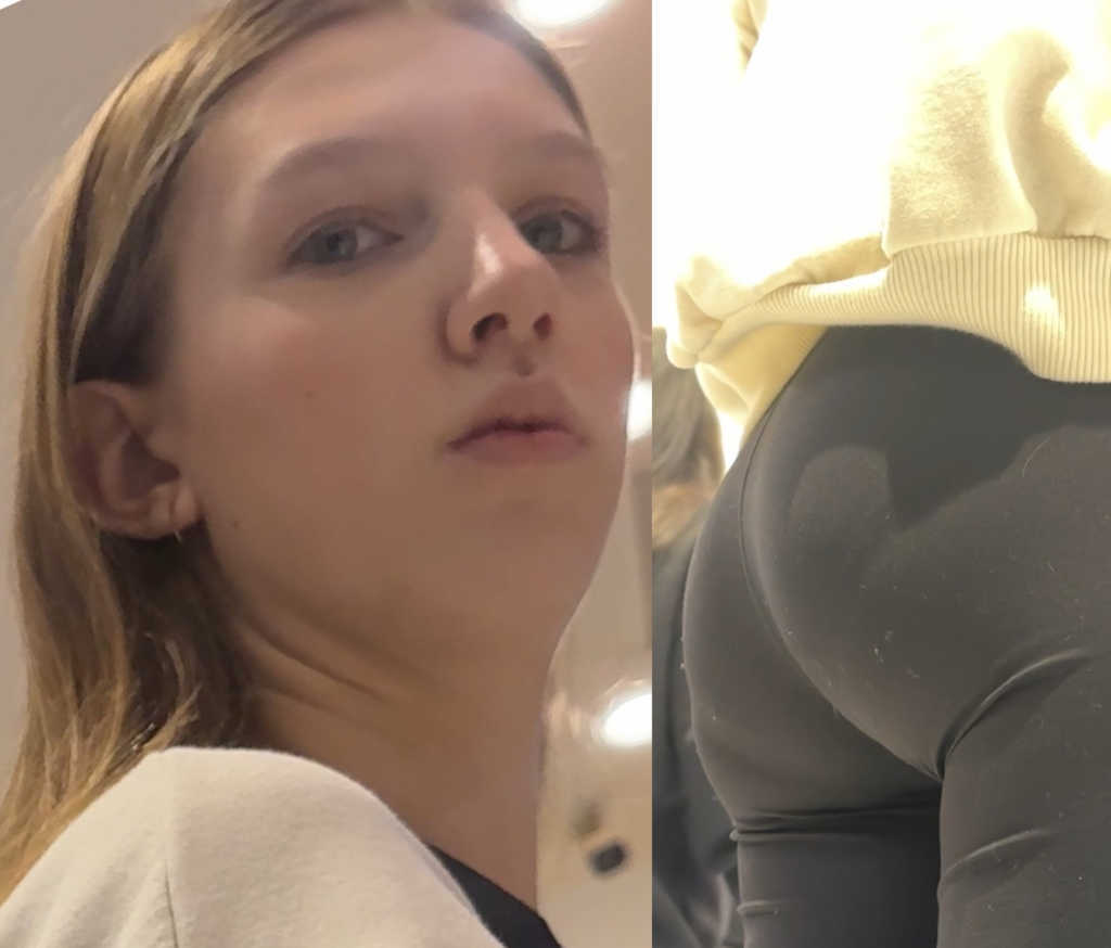 Busted By Cute Face Teen VPL