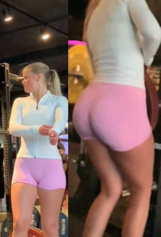Candid Leggings Gym Girls Compilation Part300