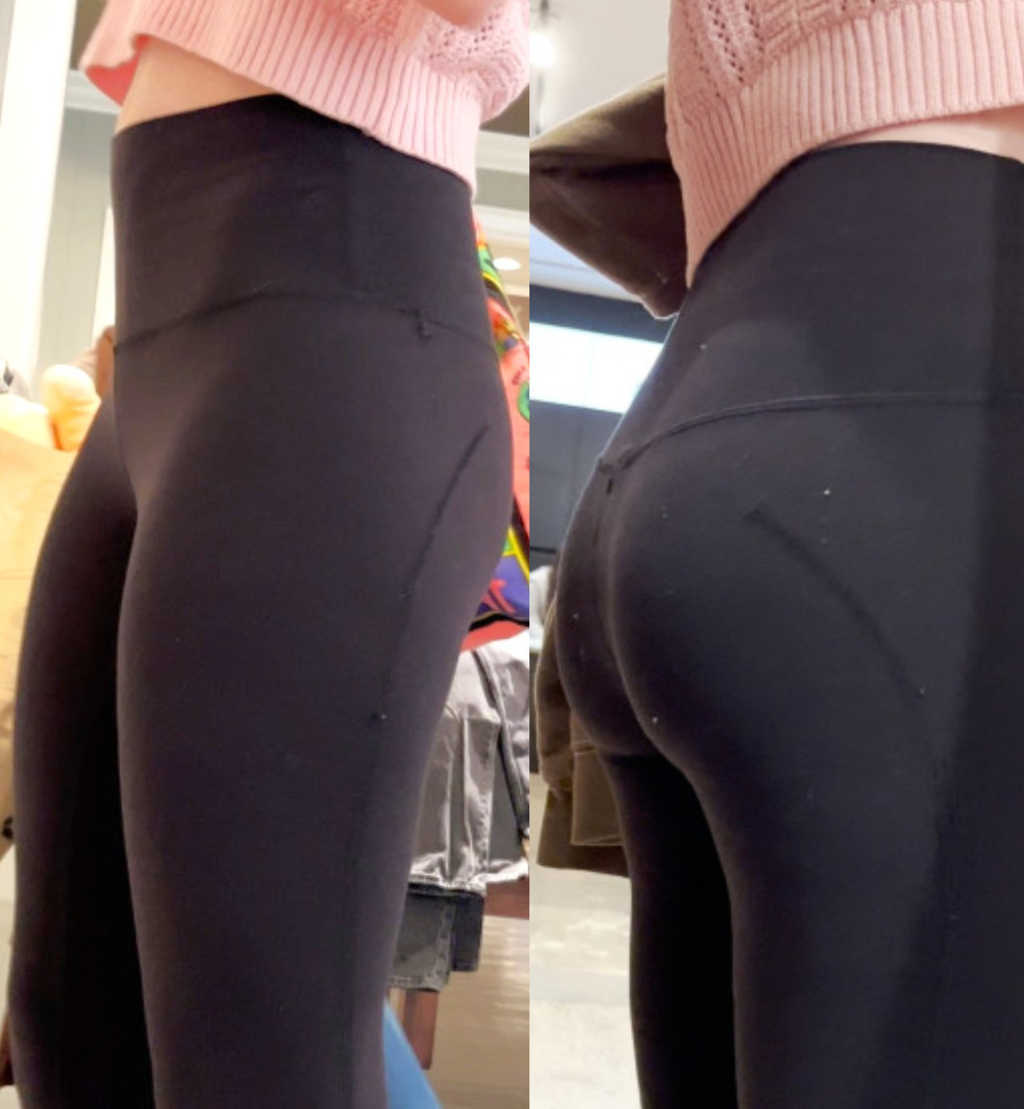 Sweet Face JB Teen In Black Leggings Petite Ass