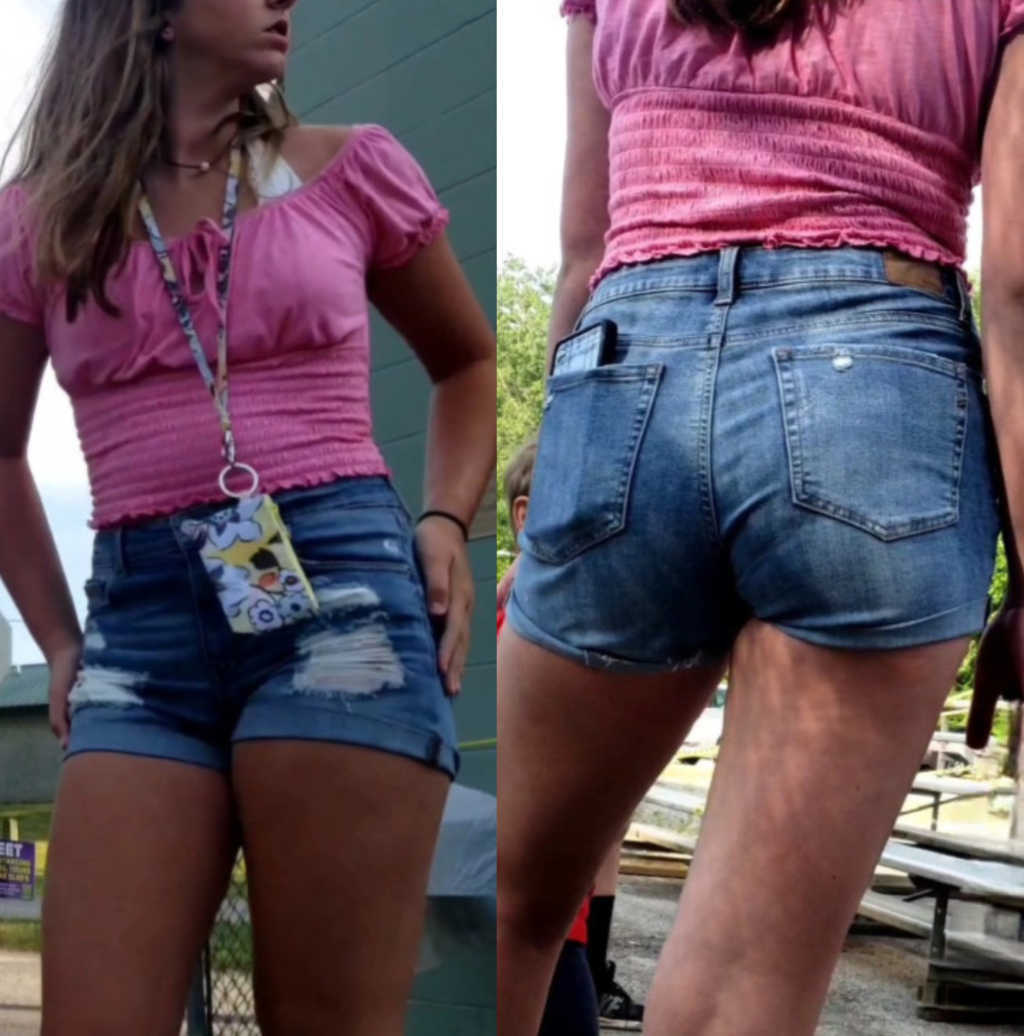 Cute JB Teen In Pink Top