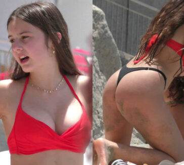 Black Thong Candid Teen Goddess