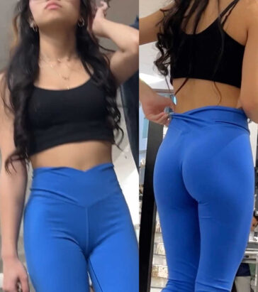 Blue Leggings Teen GF