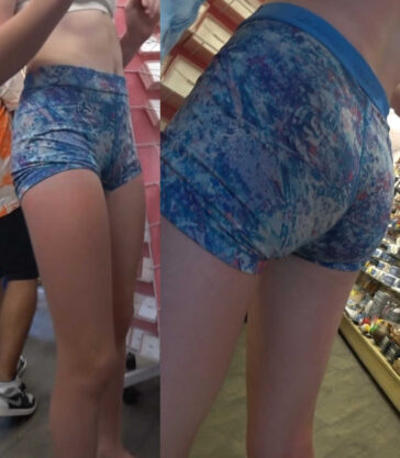 Blue Shorts JB Teen With Cute Face