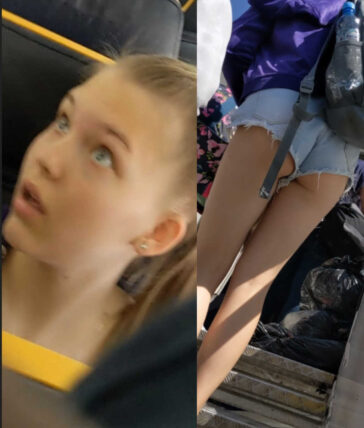 Polish Teen In Short Shorts