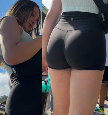 Black Lulus Candid Teen Bubble Ass