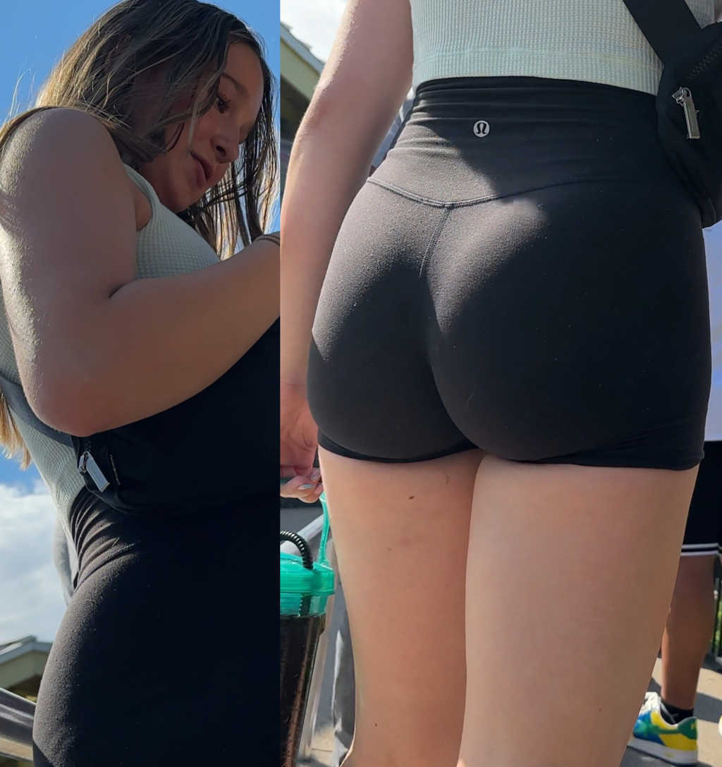 Black Lulus Candid Teen Bubble Ass