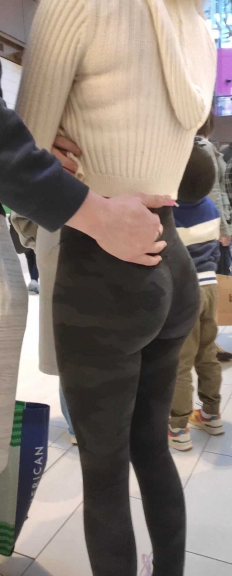 Hot Teen GF Ass In Camo Leggings