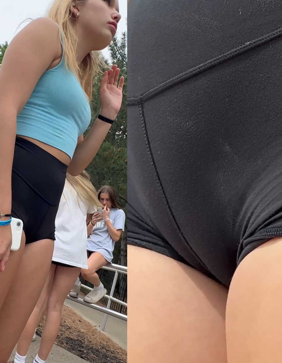 Thick Ass Teen Candid Cameltoe