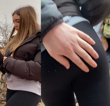 JB Daugther In Black Leggings