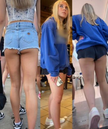 Teens In Shorts Compilation